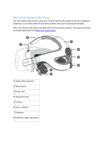 HTC Deluxe Audio Strap User manual