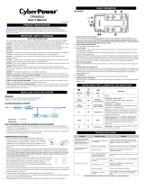 CyberPower CP350SLG User manual