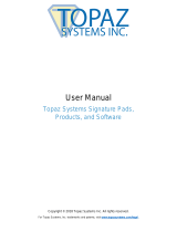 TOPAZ T-S460-HSB-R User manual