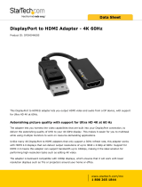 StarTech DP2HD4K60S User manual