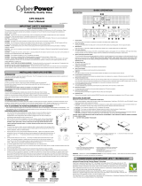 CyberPower CPS1500AVR User manual