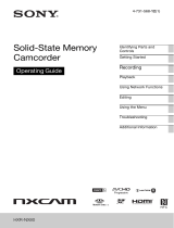 Sony HXRNX80 User manual