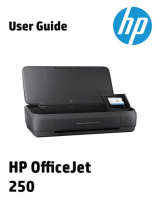 HP 250 User manual