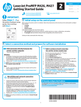 HP LaserJet Pro MFP M426-M427 series User manual