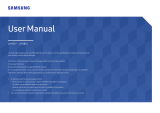 Samsung LU28H750UQNXZA User manual