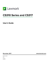 Lexmark CS317 Series User manual