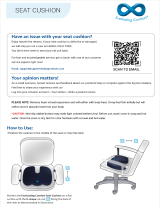 Everlasting Comfort Seat Cushion for Office Chair User guide