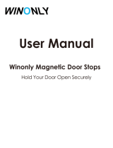WINONLY door stopper magnetic User guide