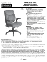 Office Star Work Smart DH89675 Operating instructions