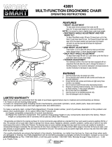 Office Star 43891-231 Operating instructions