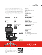 Eurotech Seating ME22ERGLT User guide