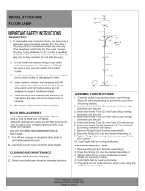 Catalina Lighting 17939-006 User manual