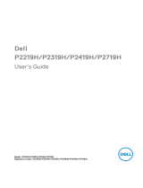 Dell P2219H User guide