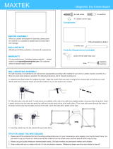 MAXTEKdry erase board