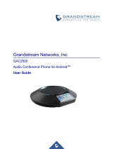 Grandstream GAC2500 User guide