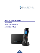 Grandstream DP750X1 DP720X5 User guide