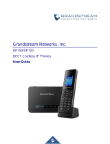 Grandstream DP750X1 DP720X5 User manual