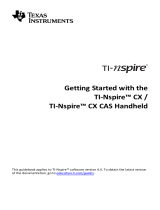 Texas Instruments TINSPIRECXFFP User manual