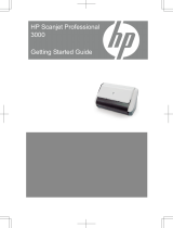 HP Scanjet 3000 Sheet-feed Scanner series User guide