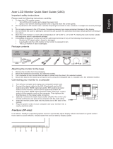 Acer XFA240 bmjdpr Installation guide
