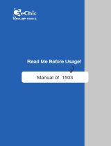 Gechic 1503h User manual
