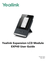 Yealink EXP40 User manual