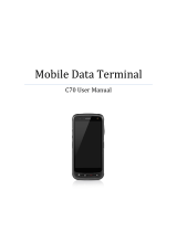 MUNBYN Android Pos Terminal NFC Industiral Moblie PDA User manual