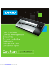 Dymo CardScan Executive User guide