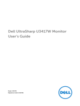 Dell UltraSharp U3417W Monitor Owner's manual