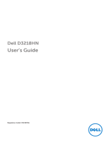 Dell D3218HN User manual