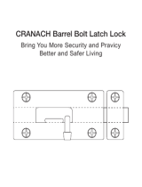 CRANACH Barrel Bolt User manual