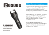 COSOOS 2 flashlights User guide