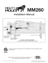 Mighty Mule MM260 Installation guide