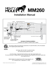 Mighty Mule MM260 User manual