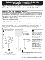 Architectural Mailboxes 6200W-10 User manual