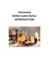 Genround Glass Bottle Cutter, Bottle User manual