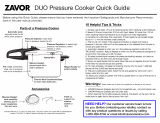 Zavor .Pressure Cooker514 User guide