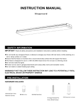 FAITHSAILFaithSail 4FT LED Wraparound 40W Wrap Light, 4400lm, 4000K Neutral White, 4 Foot LED Shop Lights for Garage, 48 Inch LED Light Fixtures Ceiling Mount Office Light, Fluorescent Tube Replacement, 4 Pack