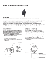 RAB BULLET12YA Installation guide