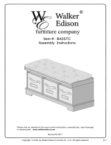 Walker Edison Furniture Company AZ42STCGW Installation guide