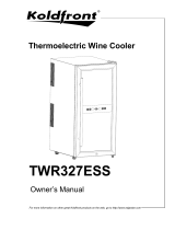 KoldFront TWR327E User manual