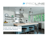 Proline Range Hoods PLJW 129.36 Installation guide