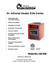 Dr Infrared Heater DR998 User manual