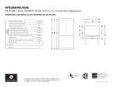 GE Profile PFE28KMKES 36" Energy Star ADA Compliant French Door Refrigerator User manual