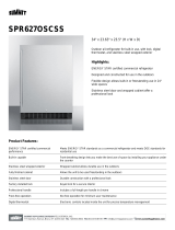 Summit SPR627OSCSS User guide