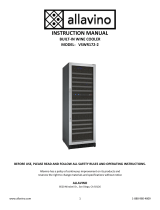 Allavino VSWR172-2BWRN User manual