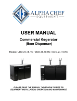 ALPHA CHEF EQUIPMENT UDD-24-48-HC User manual
