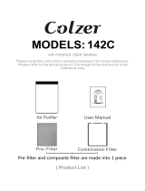 COLZER 142C User manual