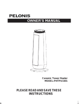 Pelonis PHTPU1501 User manual