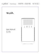VALKIA Air Purifier (Blue) User manual